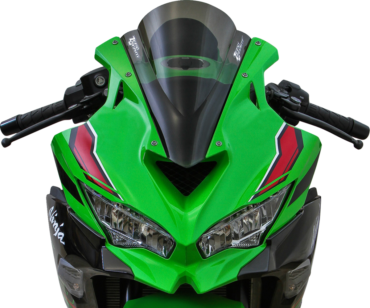 Zero Gravity Double Bubble Windscreen - Light Smoke - ZX-4RR