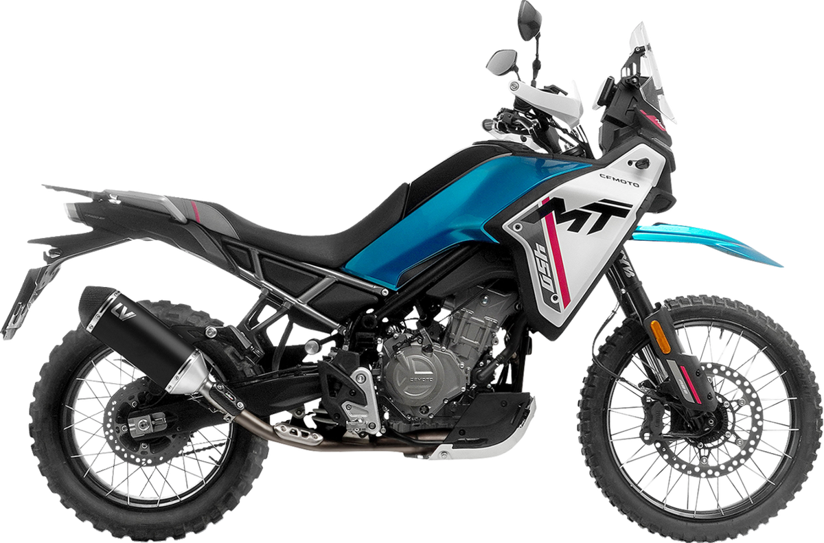 LeoVince LV-14 Black Edition Slip-On Muffler - CFMOTO 450 MT