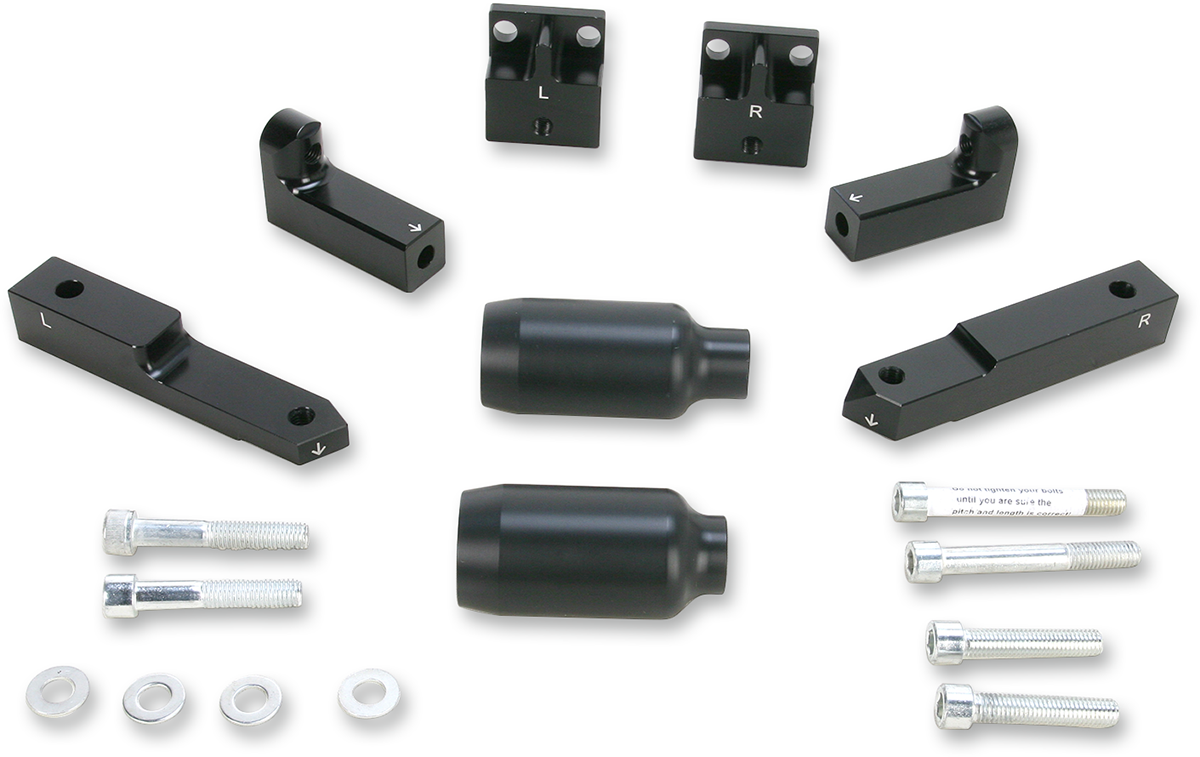 PSR Frame Sliders - Black - Kawasaki - Ninja '13-'17
