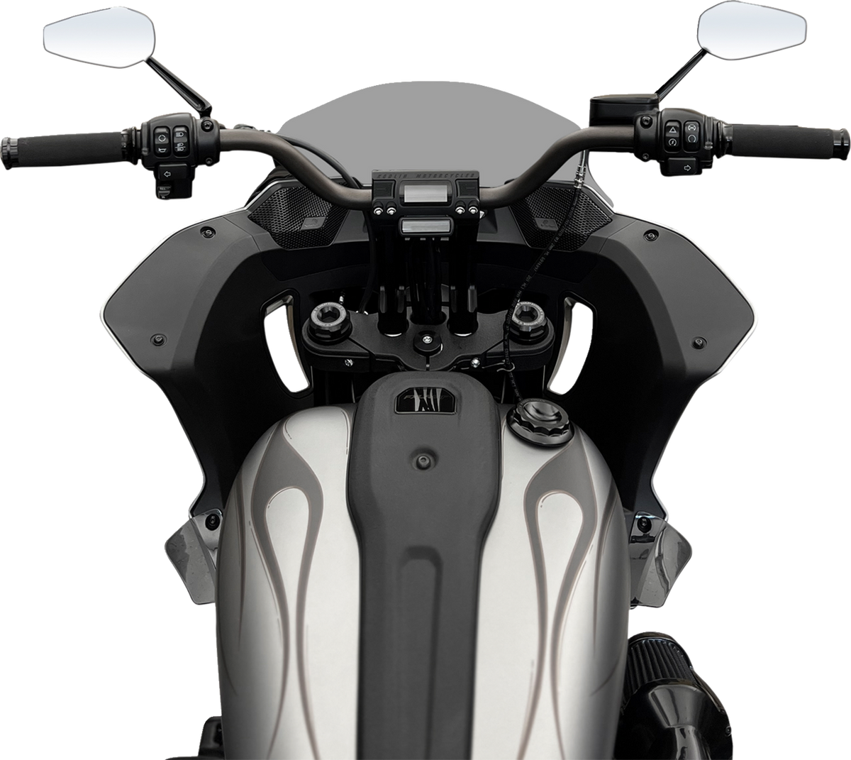 Kodlin USA Fastback Risers - 8" - Black