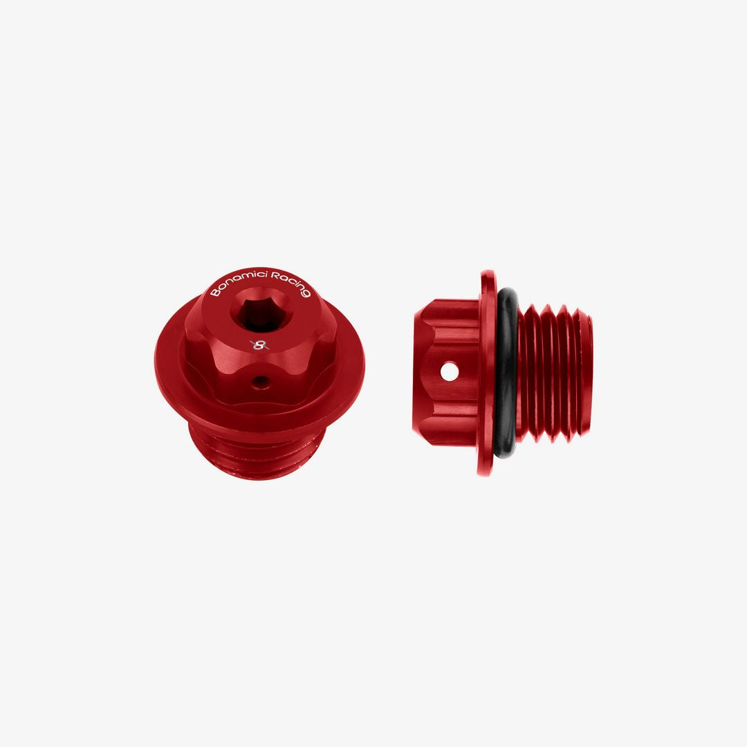 Bonamici Racing Oil Cap - M20x2,5 - Red