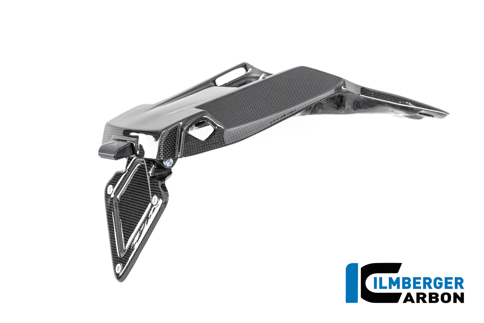 Ilmberger Carbon License Plate Holder Matte Multistrada V4 From 2025