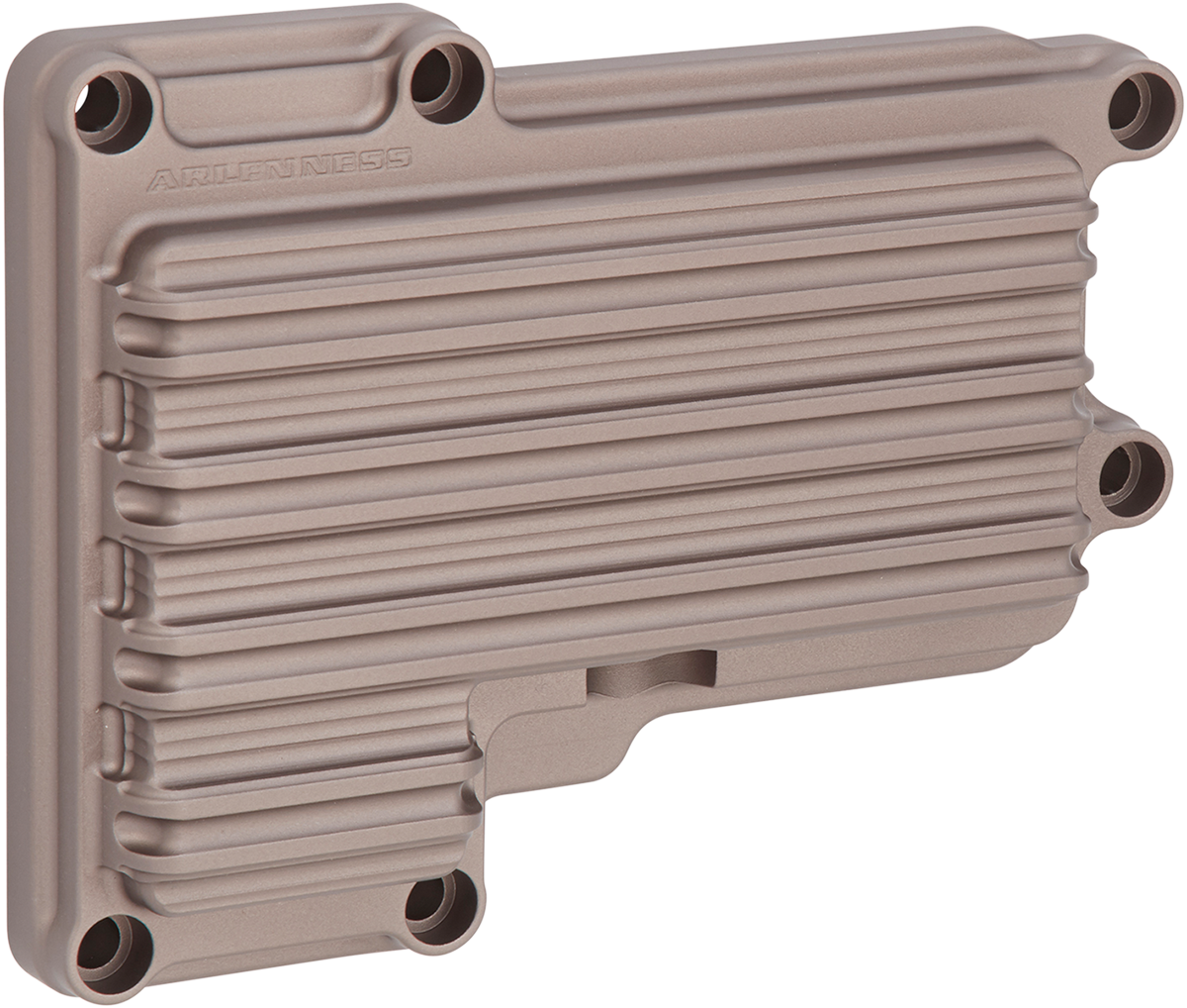 Arlen NESS 10-Gauge Transmission Top Cover - Titanium - '06-'17 Harley-Davidson