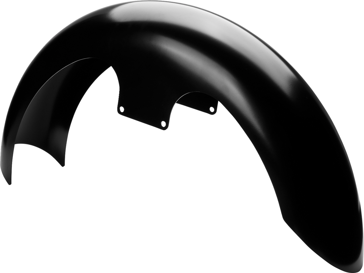 Klock Werks Slicer Front Fender- Black - 21" - HD Touring/Softail