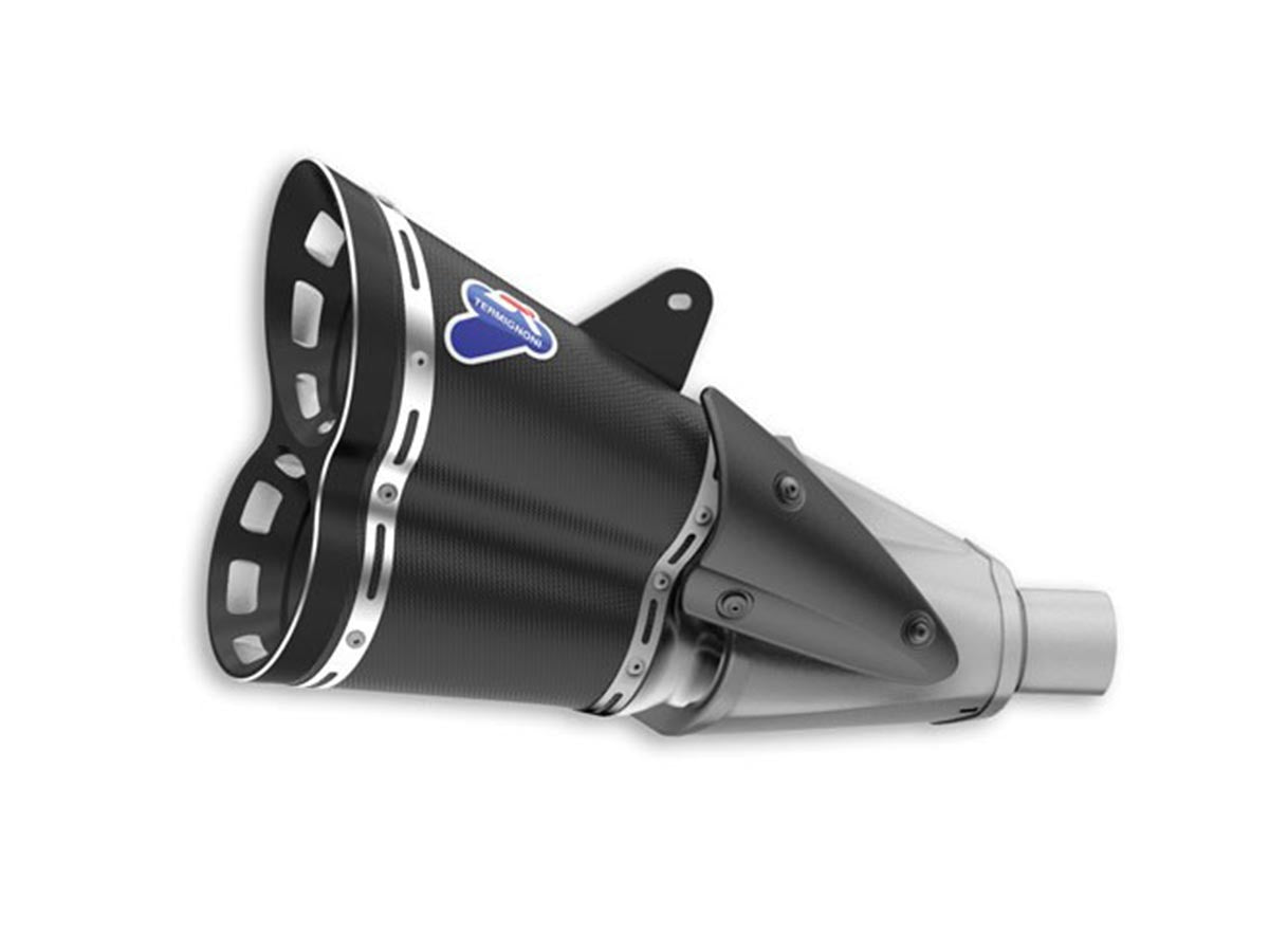 025CO - APPROVED SILENCERS TERMIGNONI CARBON DUCATI DIAVEL 1200