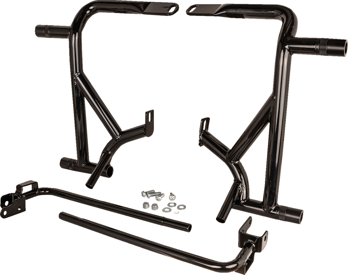 Burly Brand Rear Brawler Kit - Black - HD Toring