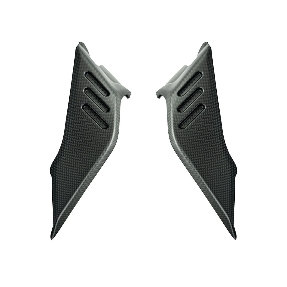 Ilmberger Carbon Fiber Satin Tank Side Panel Set For Ducati Diavel V4