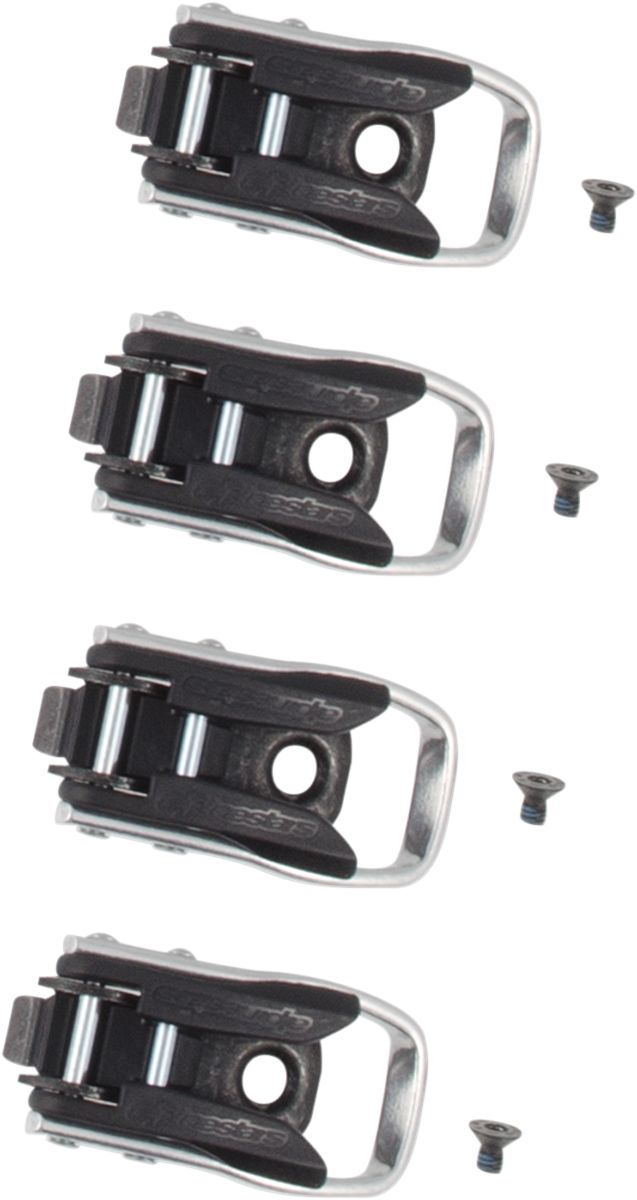 Alpinestars Tech 10 Boot Buckle - With Screw - Black