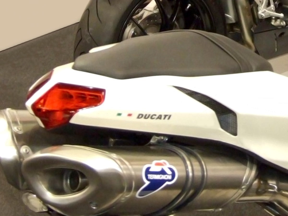 008TO - TERMIGNONI DUCATI 848-1098-1198 TITANIUM HOMOLOGATED SILENCERS