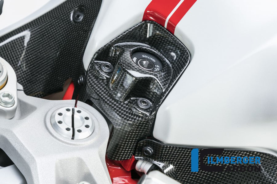 Ilmberger Carbon Ignition Switch Cover Ducati Supersport 939 - Gloss