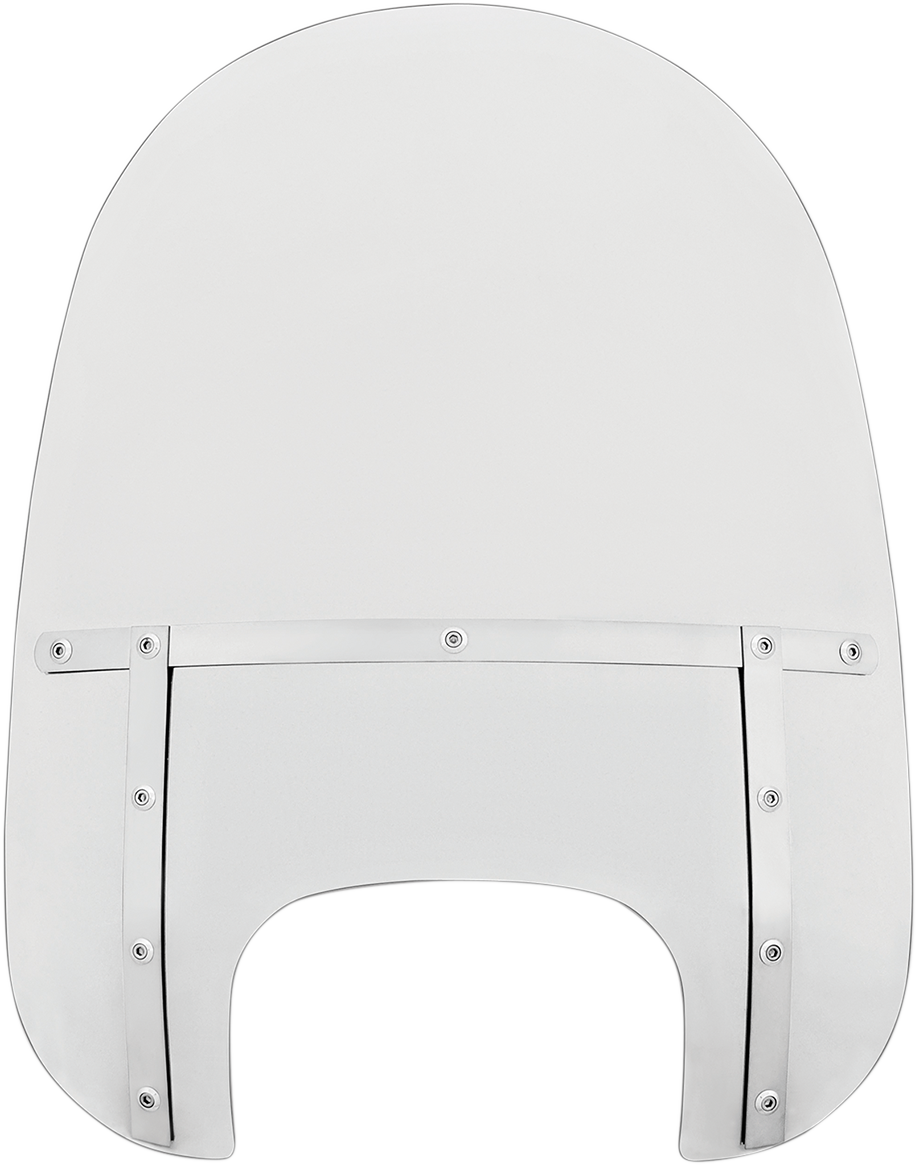 Memphis Shades Fats Windshield - Clear - 21" - FLFB/S