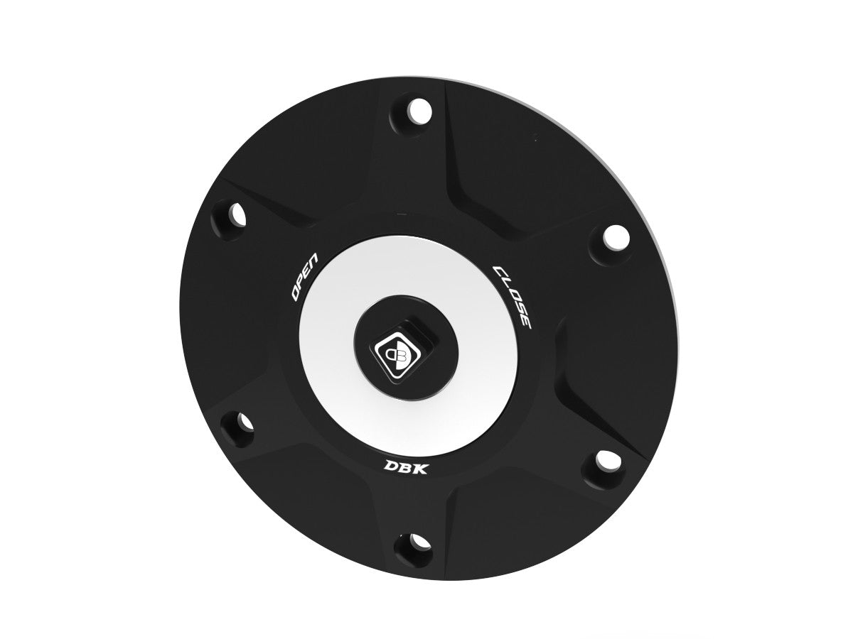 Ducabike DBK Ducati Quick Release Fuel Tank Cap - Black / Red