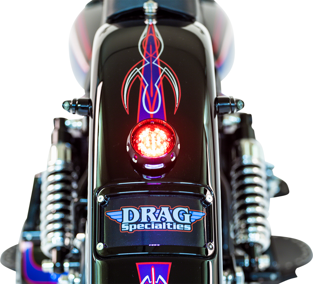 Klock Werks WFB™ Benchmark Stretched Rear Fender License Plate Frame
