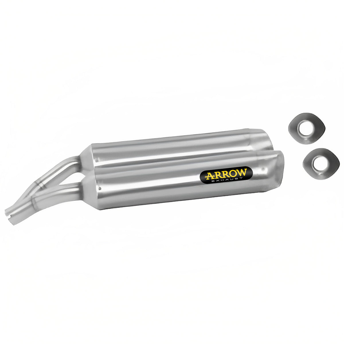 Arrow 71687AO Thunder Approved Aluminium Slip Ons (Right And Left)