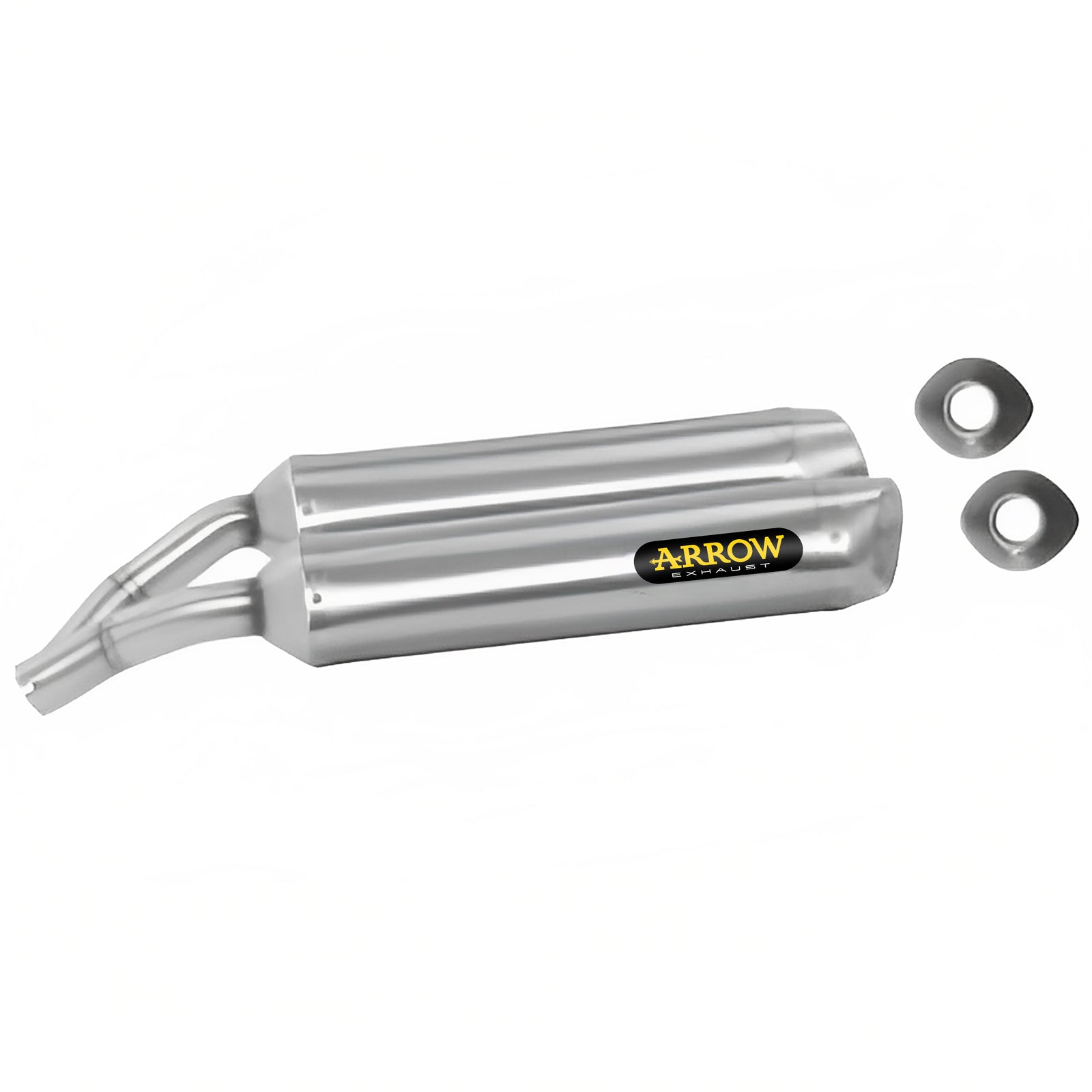 Arrow 71687AO Thunder Approved Aluminium Slip Ons (Right And Left)