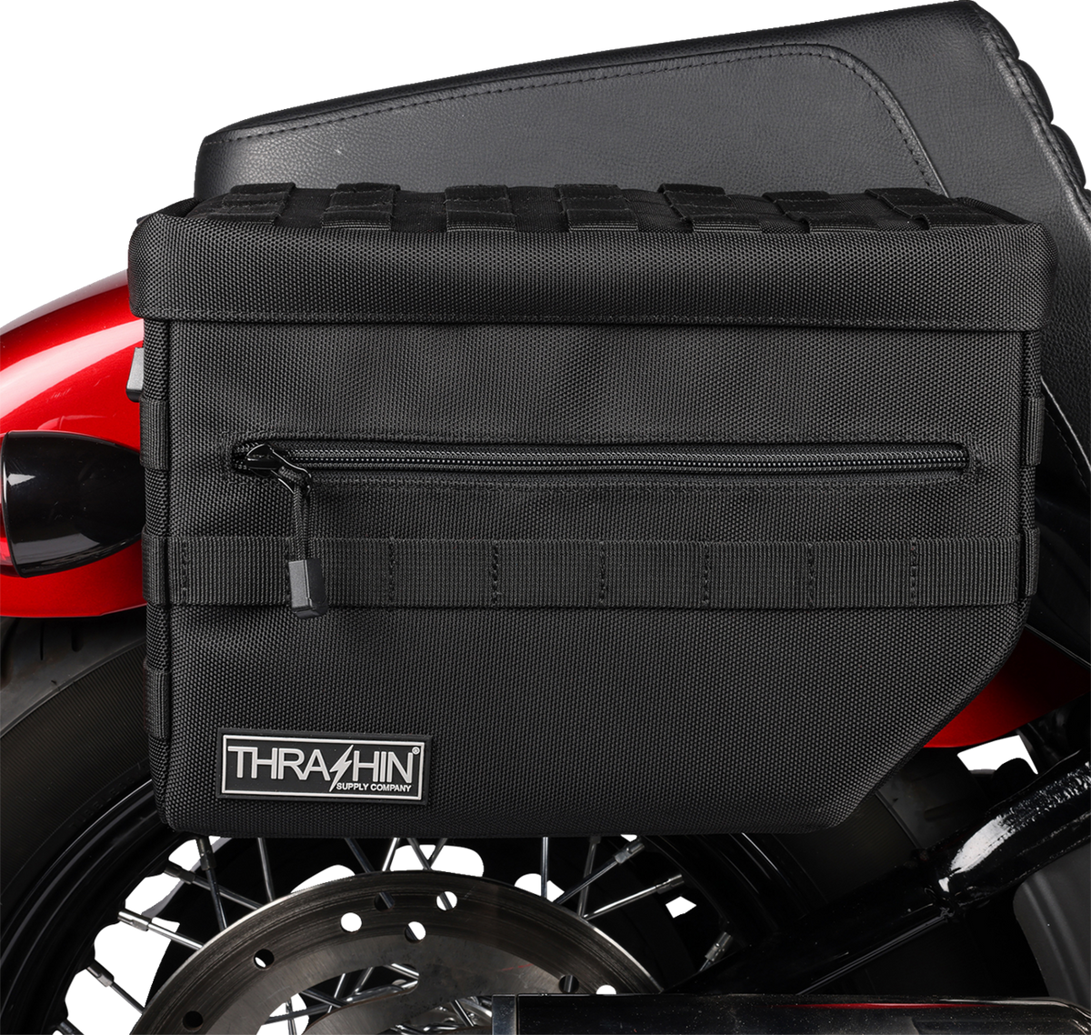 Thrashin Supply CO. Escape Saddlebags - Black