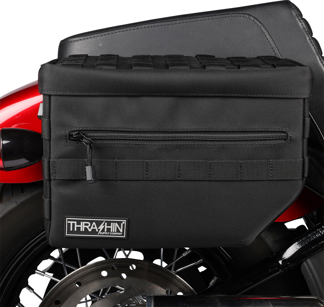 Thrashin Supply CO. Escape Saddlebags - Black