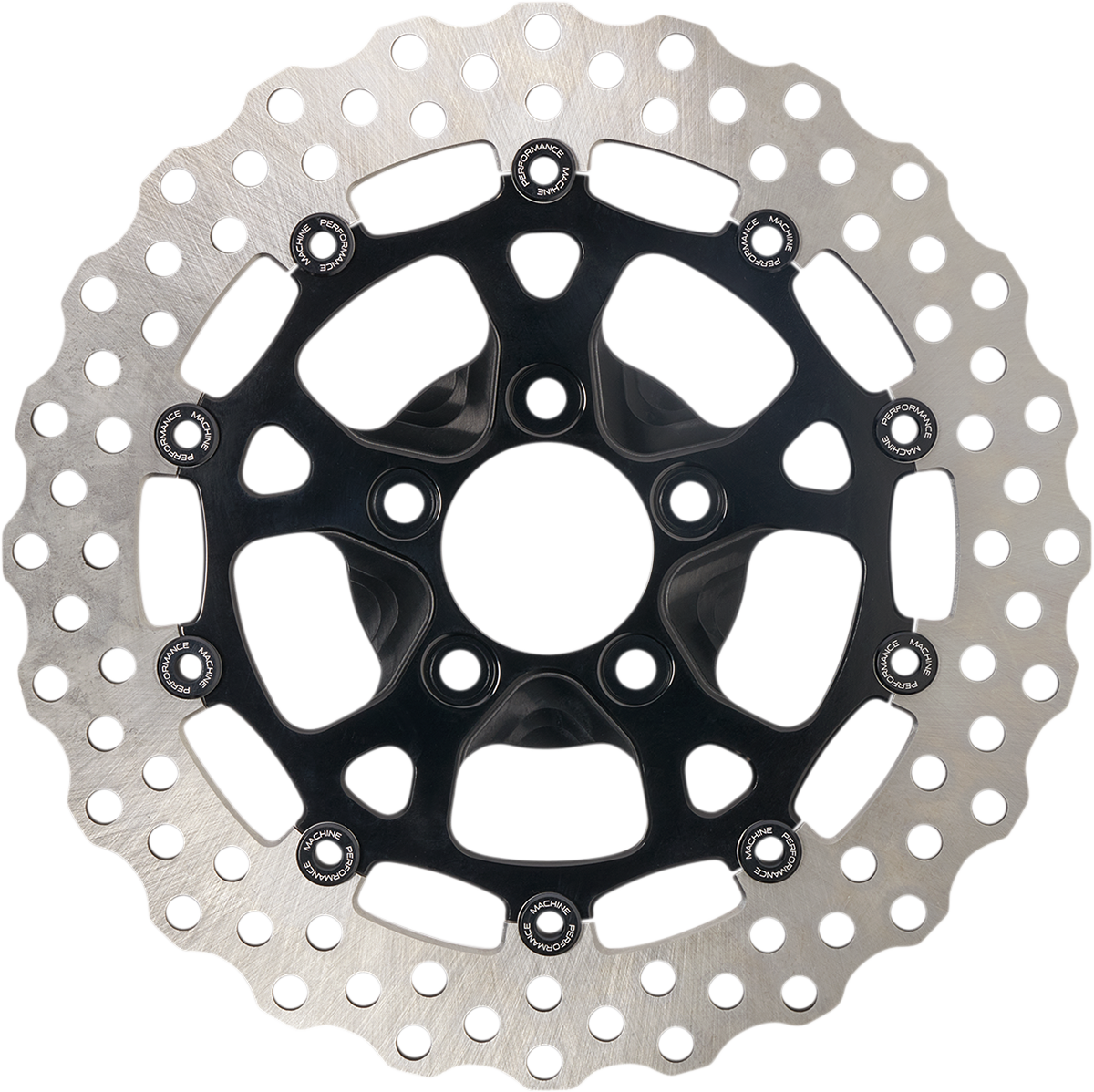 Performance Machine (PM) Dominator Rotor - Front - 11.8" - Black