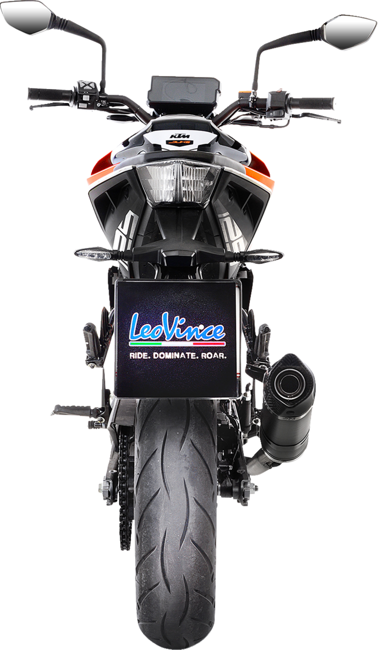 LeoVince LV One Evo Slip-On Muffler - Carbon Fiber