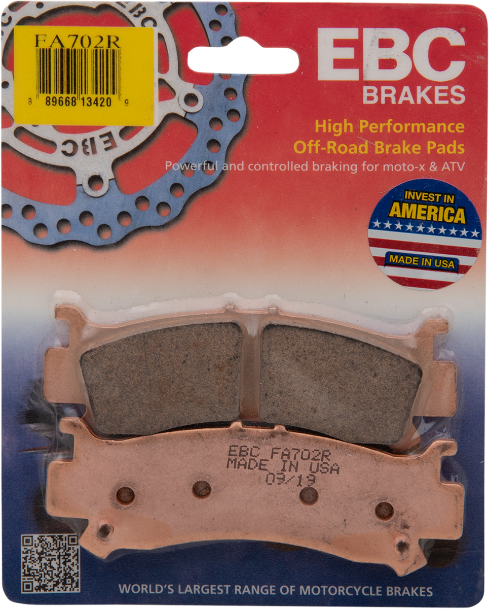 EBC Brakes Sintered "R" Brake Pads