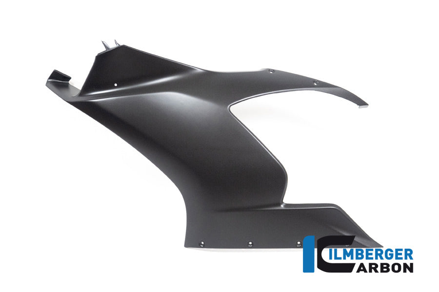 Ilmberger Carbon Fairing Side Panel Left Side Prepared For Winglet Ducati Panigale V2 - Matte