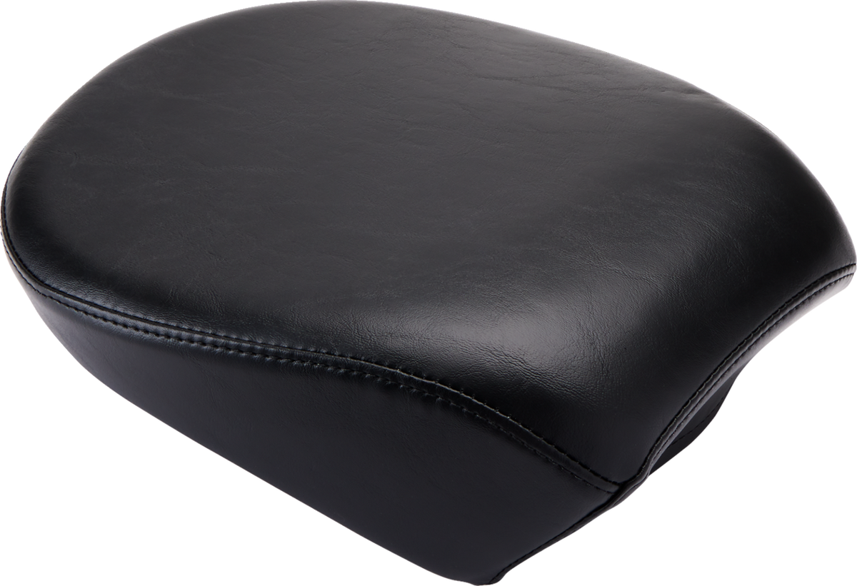 Le Pera Bare Bones Pillion Pad - Deluxe - Smooth - Black - FL '08-'23