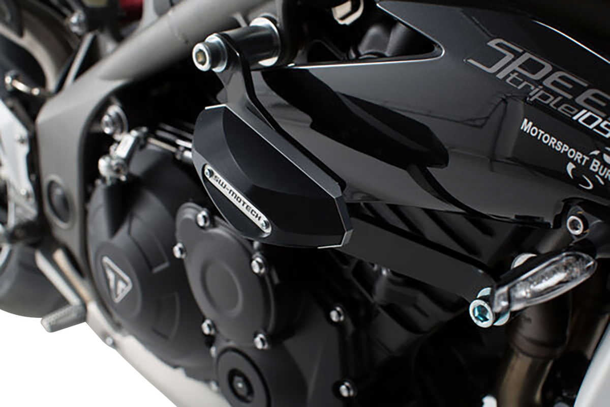 SW-Motech Frame Slider Kit - Triumph - Speed Triple 1050 R/S/RS