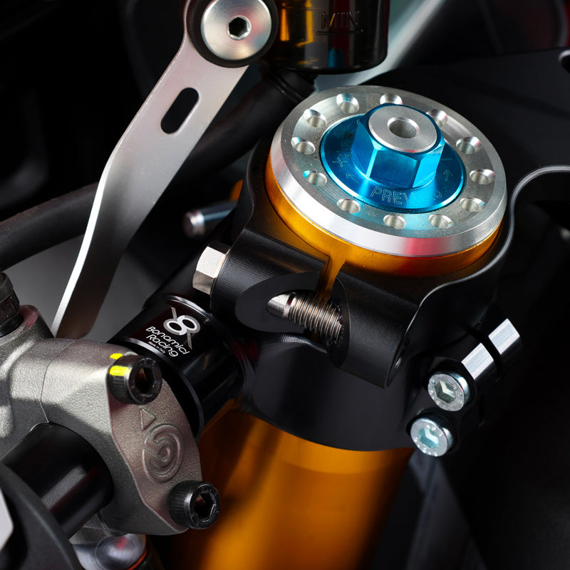 Bonamici Racing Non-Raised Clip-Ons - Diameter 53 MM - Ducati Panigale V2