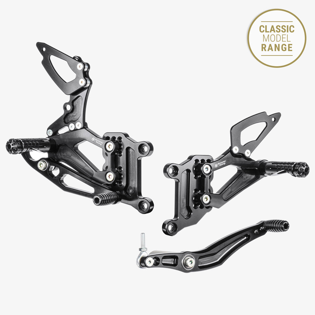 Bonamici Racing Adjustable Rearsets - Yamaha YZF R1