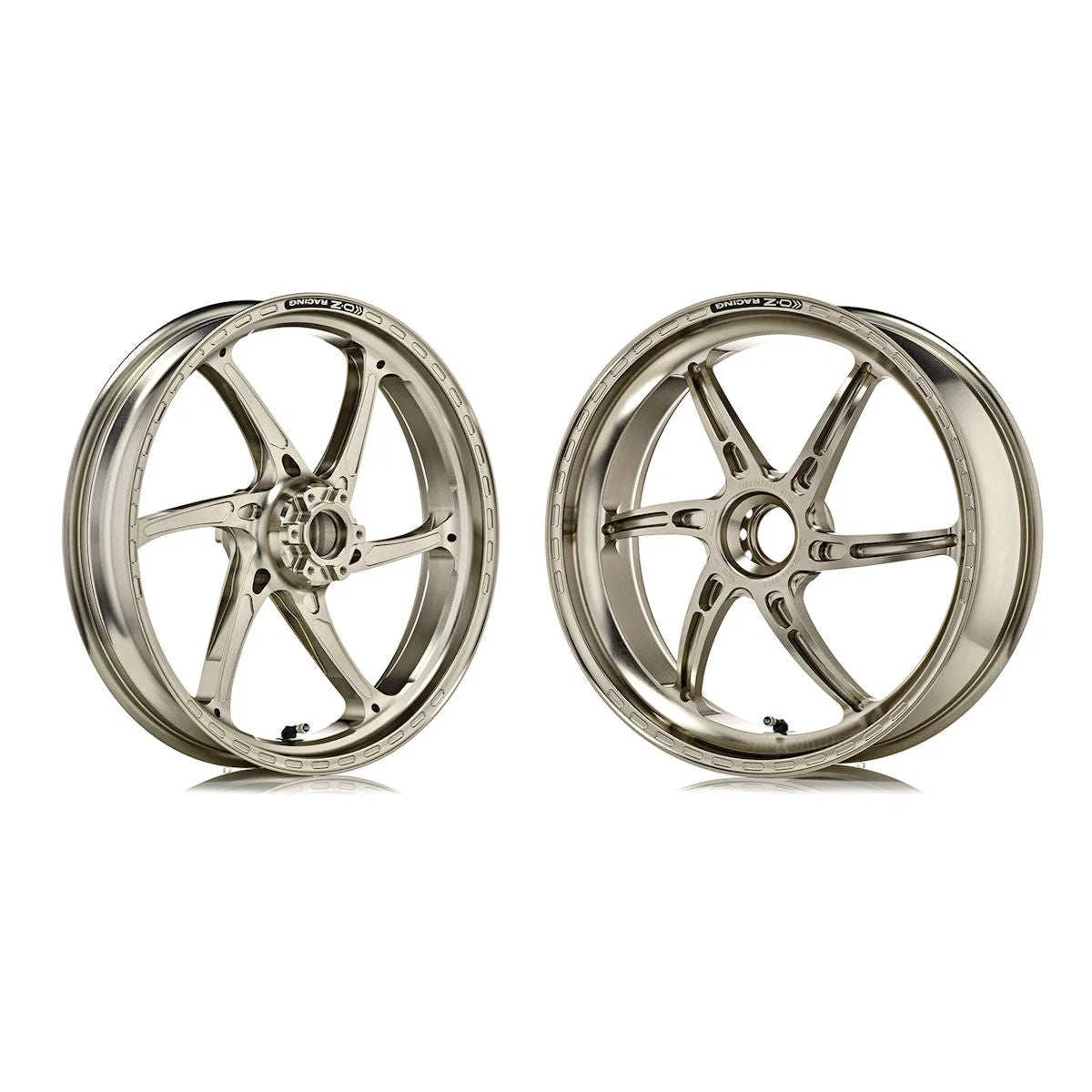 OZ Racing GASS Forged Aluminum Wheel Set For Panigale V4 V4S V4R - Titanium Grey