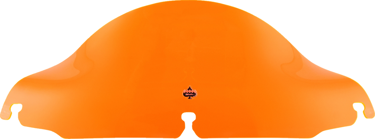Klock Werks Ice Flare® Windshield - 6.5" - Orange Ice - '96-'13 FLHT/FLHX