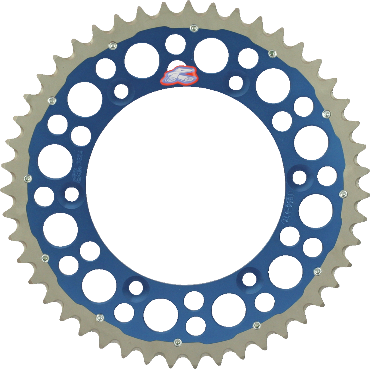 Renthal Twinring™ Rear Sprocket - 50 Tooth - Blue - Yamaha