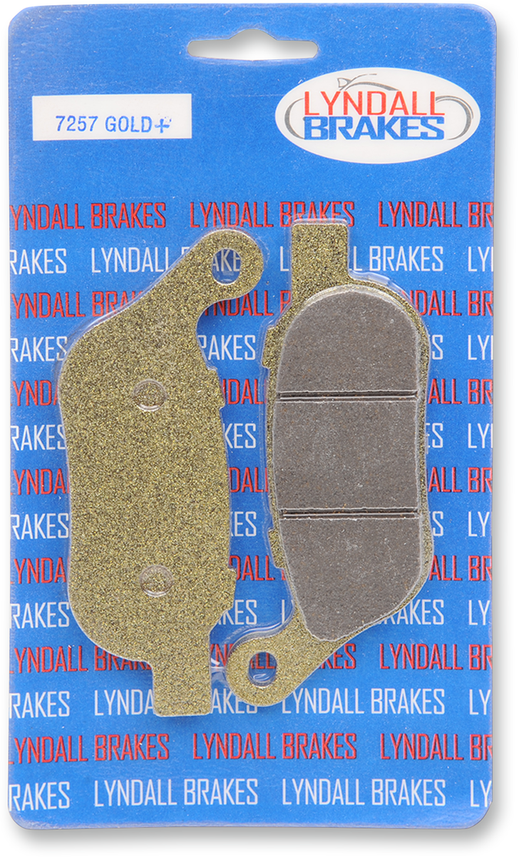 Lyndall Racing Brakes LLC Gold-Plus Brake Pads - Harley-Davidson