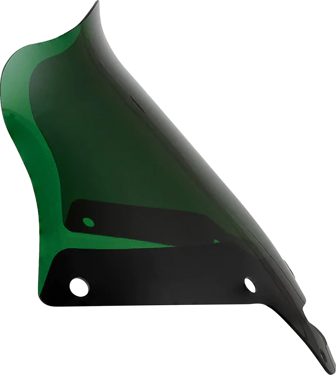 Klock Werks Kolor Flare® Windshield - 8" - Green - '22-'25 FXLRST