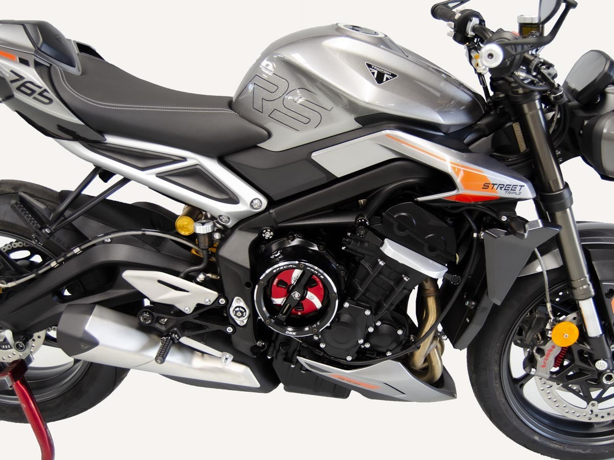 CCDV19 - TRIUMPH 765 CLEAR CLUTCH COVER OIL BATH 3D-EVO