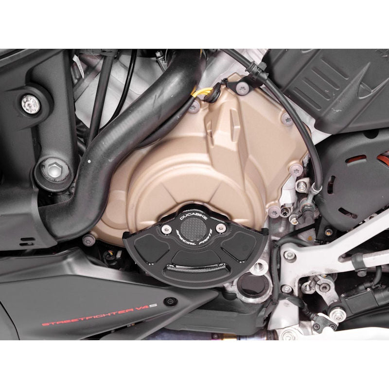 Ducabike DBK Alternator Carbon Case Cover Slider For Streetfighter V4 V4S SP