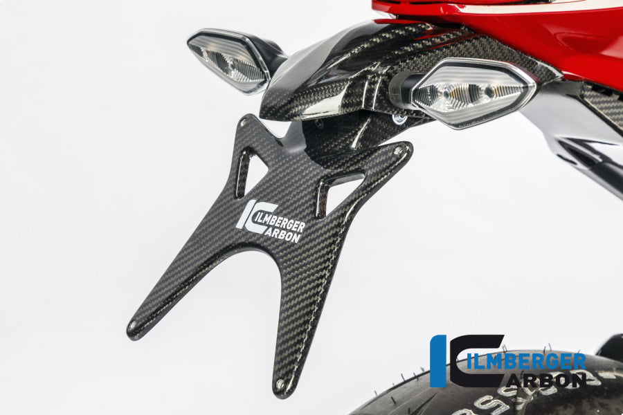 Ilmberger Carbon Number Plate Holder Carbon - Honda CBR 1000 RR '17