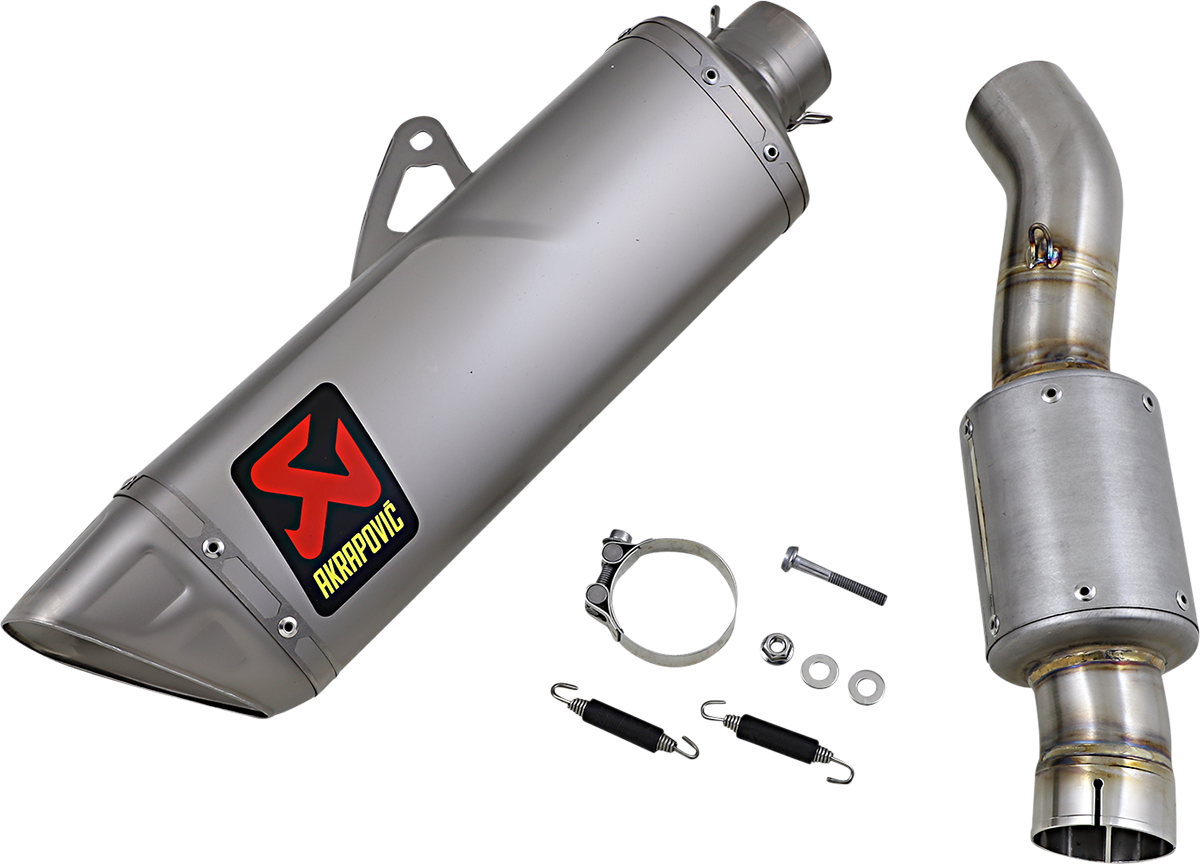 Akrapovic Track Day Muffler - Titanium