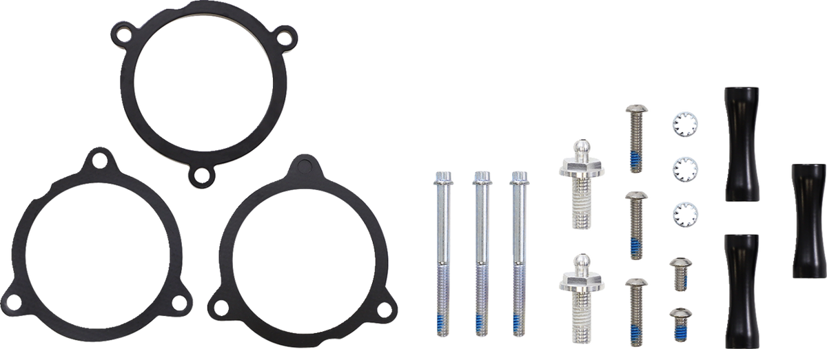 Cobra RPT Air Intake Kit - Chrome/Black - Softail
