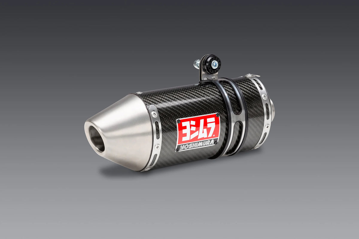 Yoshimura Builder Series RS-3 CF Mini Bike Muffler Kit