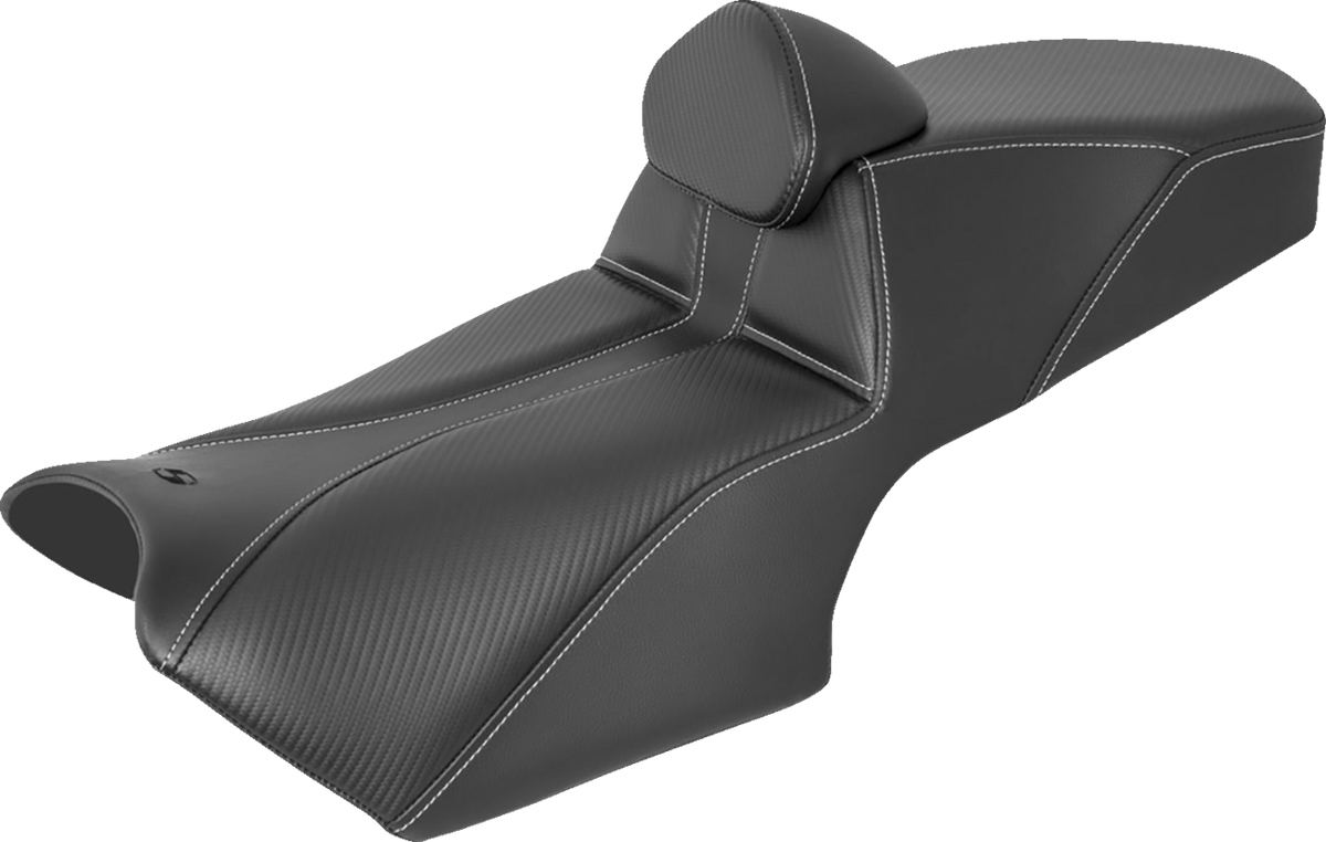Saddlemen Adventure Tour Seat - W/ Backrest - Black - BMW '19-'22