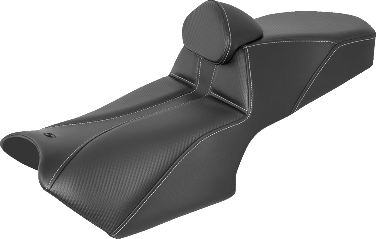 Saddlemen Adventure Tour Seat - W/ Backrest - Black - BMW '19-'22