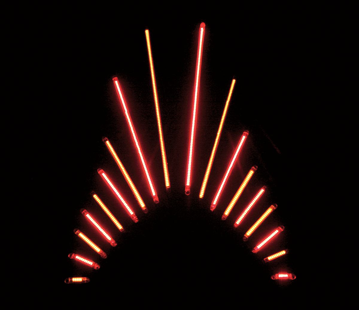 Custom Dynamics TruFLEX® LED Strip - 3-3/8" - Amber/Amber