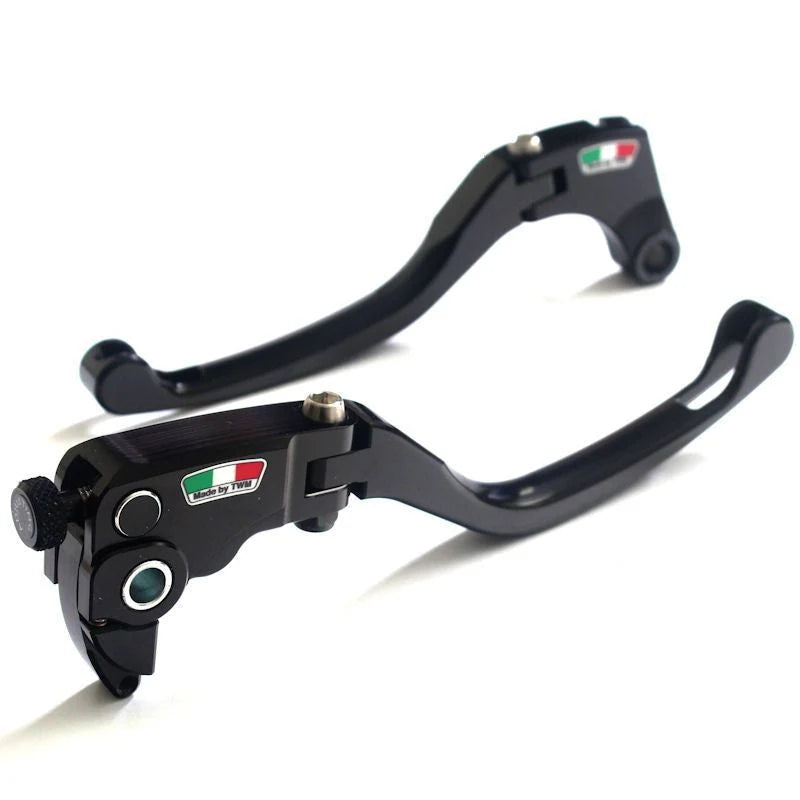 TWM GP Style Adjustable And Folding Levers For Suzuki GSX-R