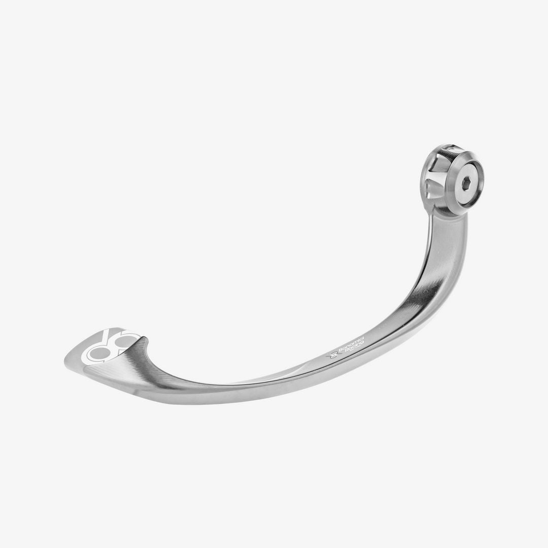 Bonamici Racing EVO Lever Protection - Left Side - SILVER (Without Adaptor)