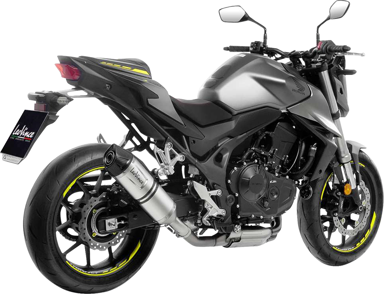 LeoVince LV One EVO Slip-On Muffler - Stainless Steel - Honda CB 750 Hornet