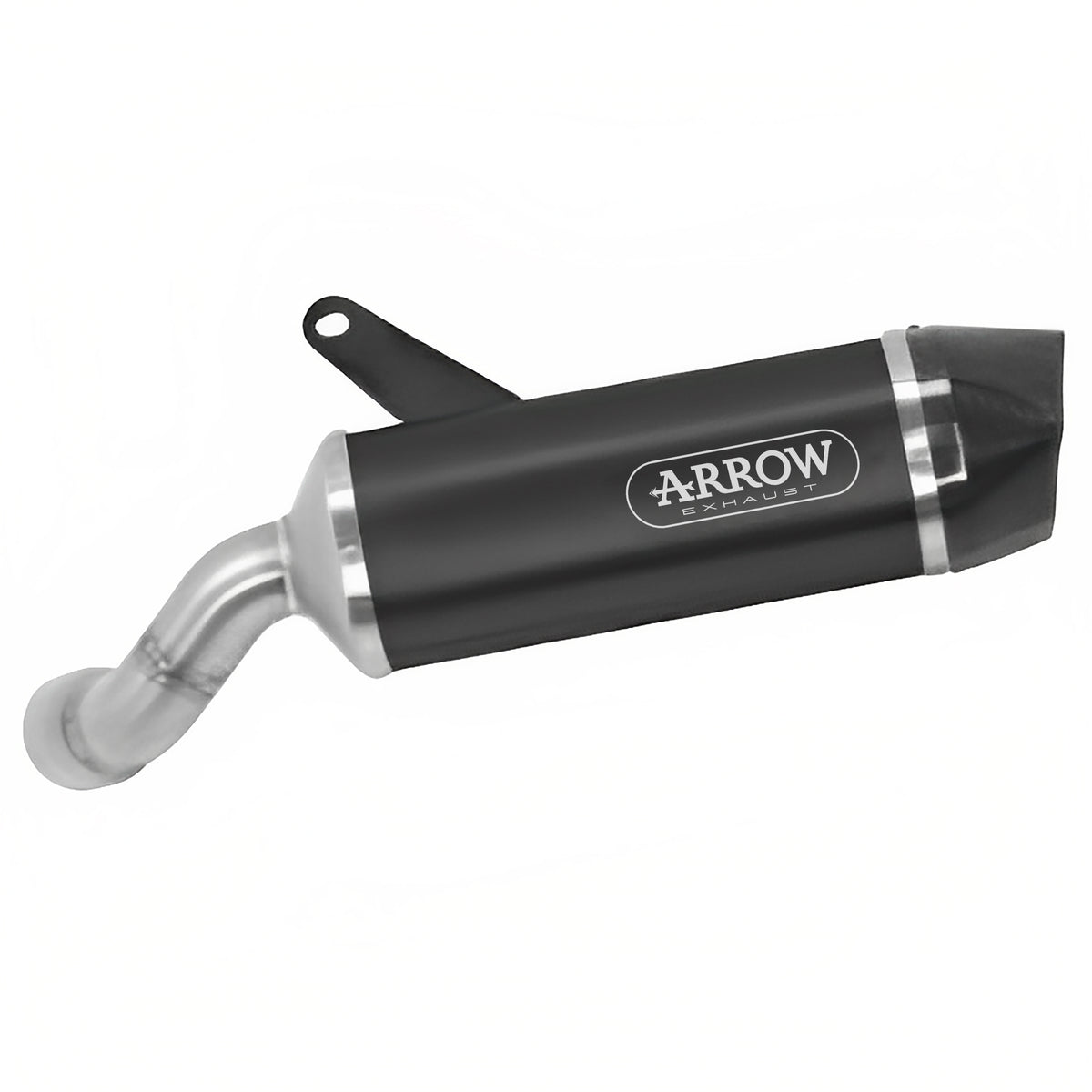 Arrow 71914AKN Indy-Race Aluminium Dark Slip On With Carbon End Cap