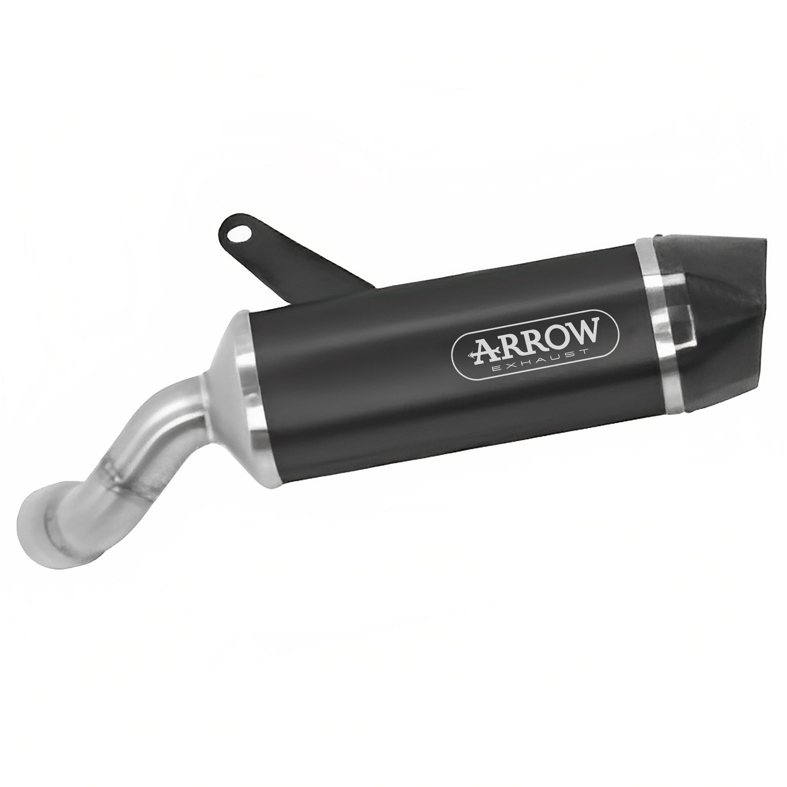 Arrow 71914AKN Indy-Race Aluminium Dark Slip On With Carbon End Cap