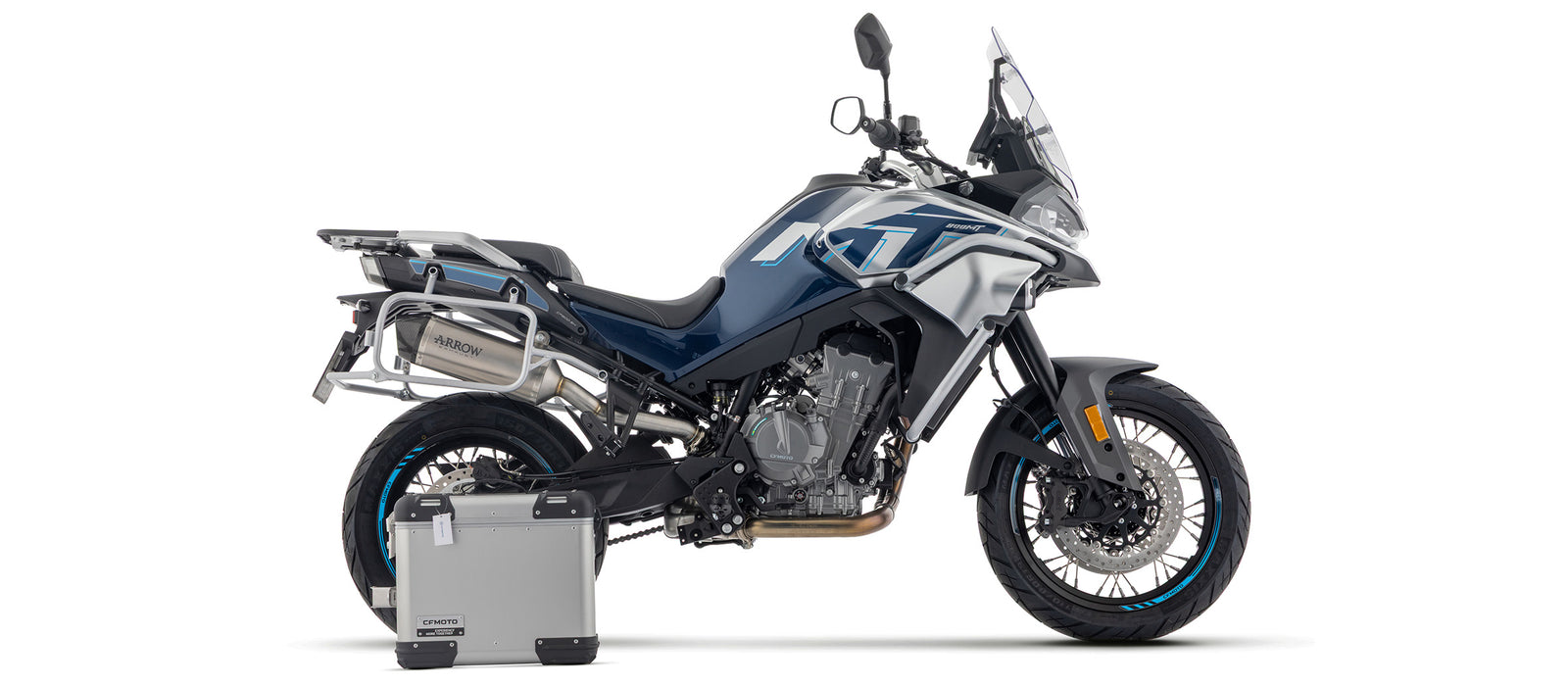 Arrow 71991PK Race-Tech Titanium Slip On With Carbon End Cap