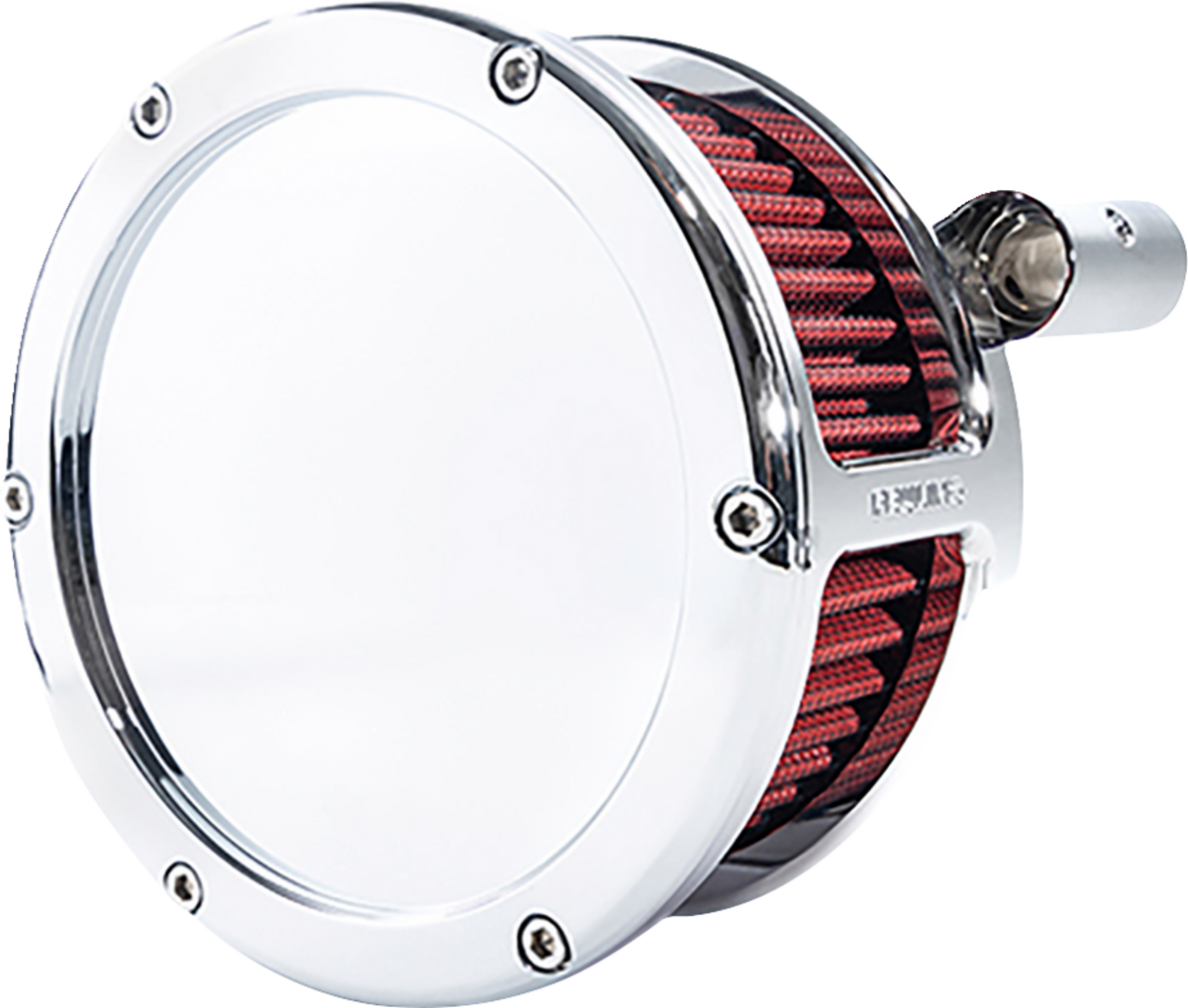 Feuling Parts BA Air Cleaner Kit - Chrome With Red Filter - '93-'99 Evolution Big Twin